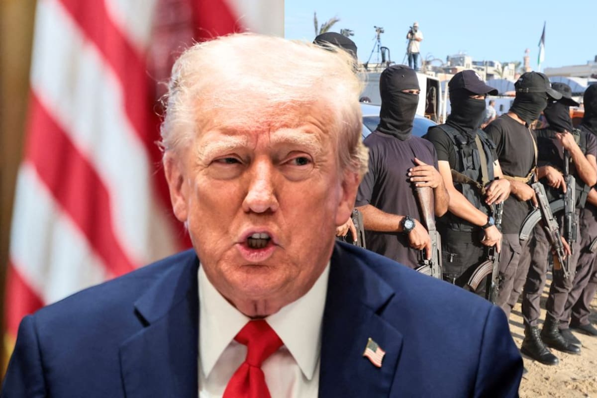 Trump advierte a Hamás que será desarmado “rápida y violentamente” si no entrega sus armas tras el acuerdo del alto al fuego en Gaza