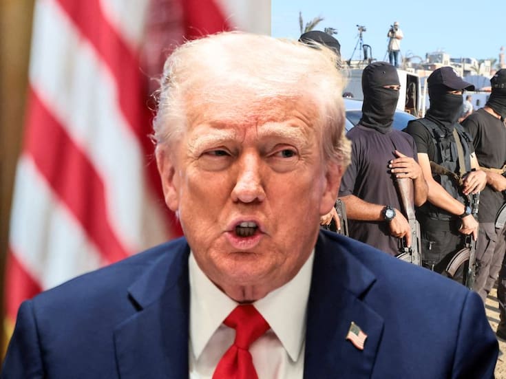 Trump advierte a Hamás que será desarmado “rápida y violentamente” si no entrega sus armas tras el acuerdo del alto al fuego en Gaza