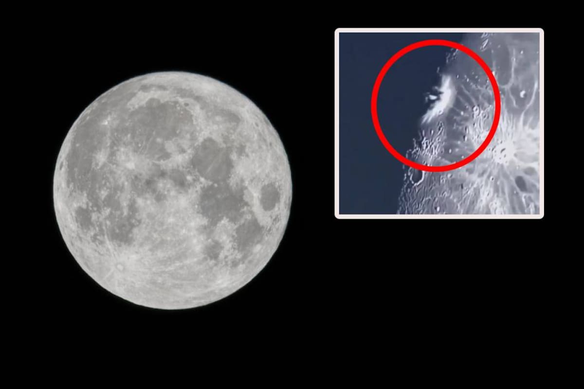 Así la luna recibió el impacto de un fragmento de un cohete de Space X, pese a que el director de la NASA lo normalizara