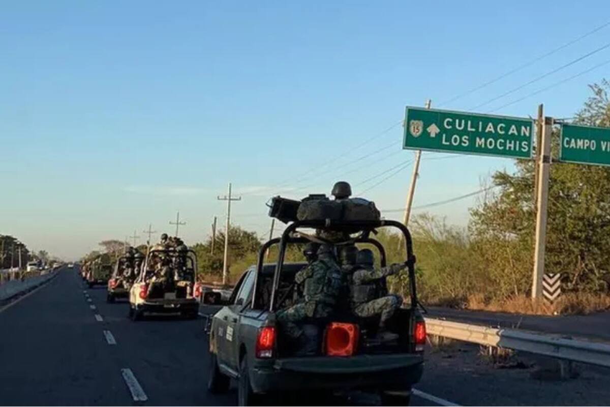 Refuerzan seguridad en Culiacán con la llegada de 300 militares