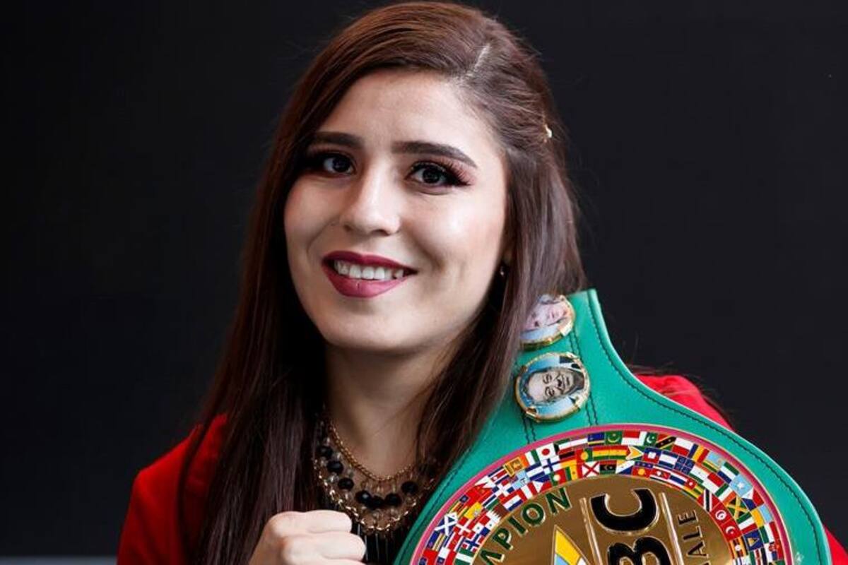 Yamileth Mercado retiene su cinturón tras entrenarse con "Gallo" Estrada
