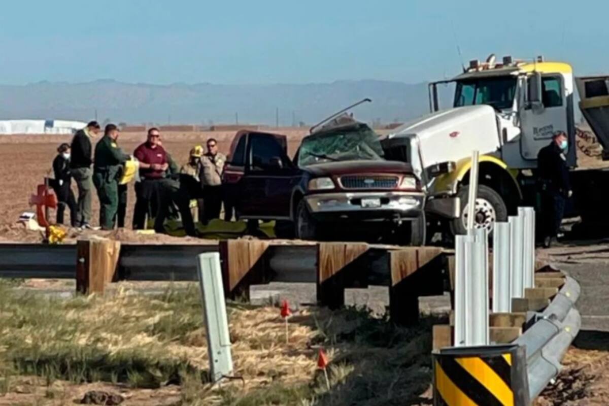 Falleció mexicalense en accidente de Holtville, confirma alcaldesa
