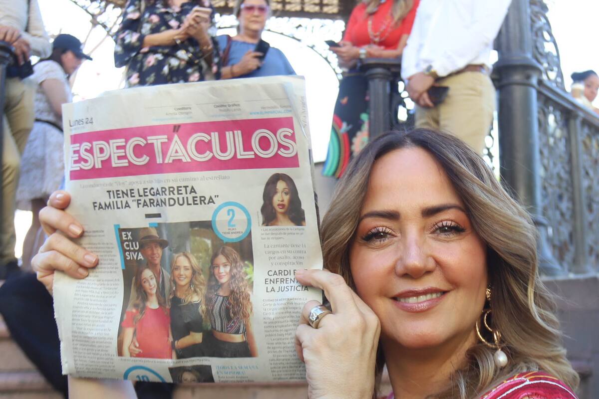EXCLUSIVA: Prepara Andrea Legarreta su nueva película