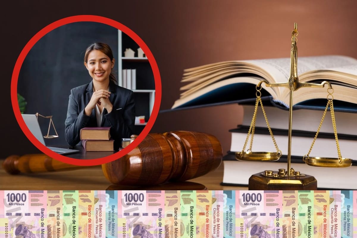 ¿Cuánto gana un abogado al mes en México?