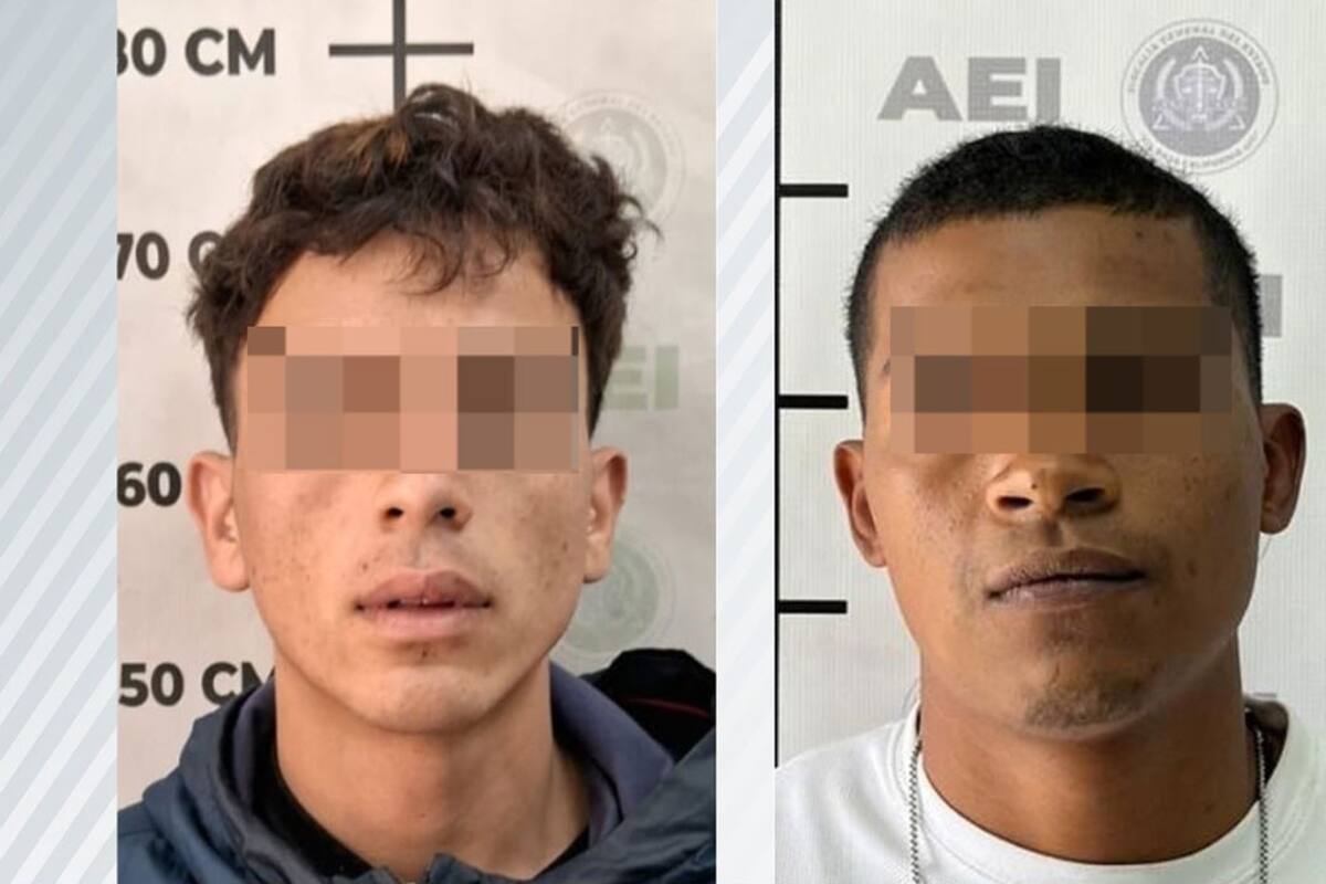 Aprehenden a dos por robo a comercio con violencia y a casa habitación