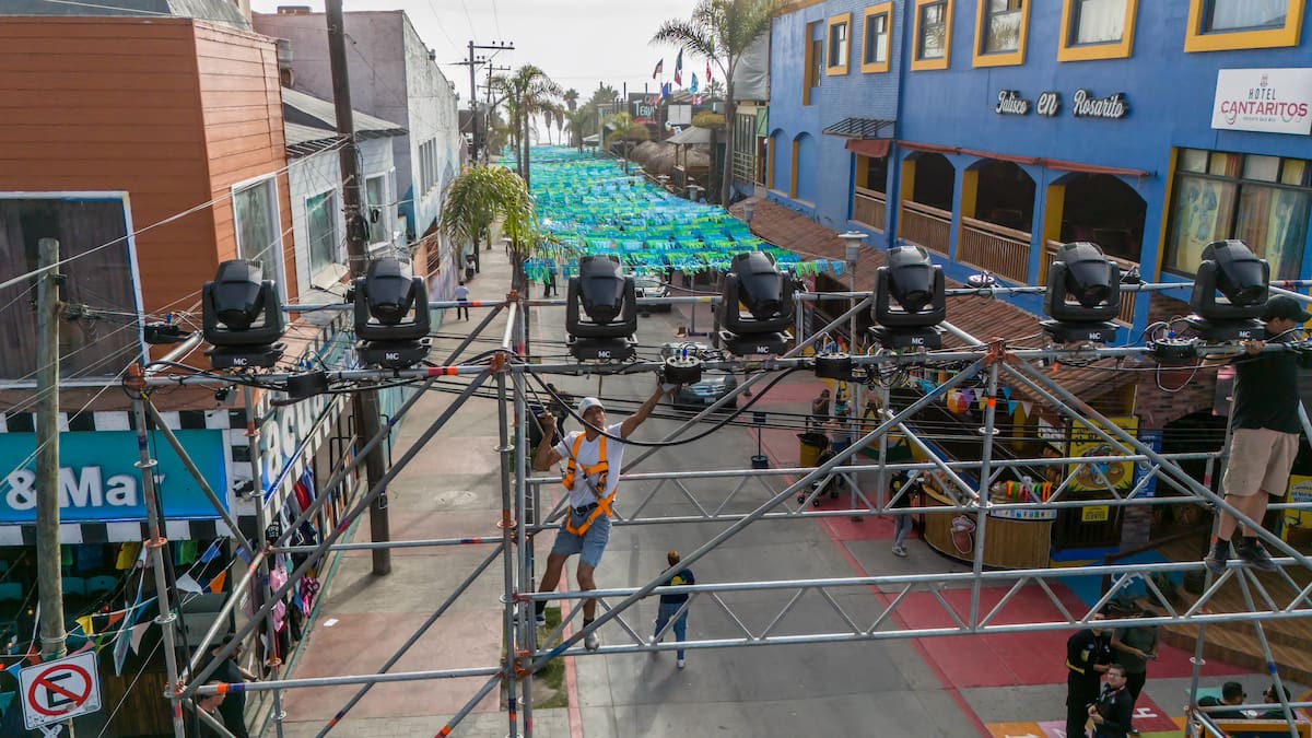 Se espera la presencia de al menos 18 mil personas durante cada uno de los días que dura este evento. Foto: Border Zoom