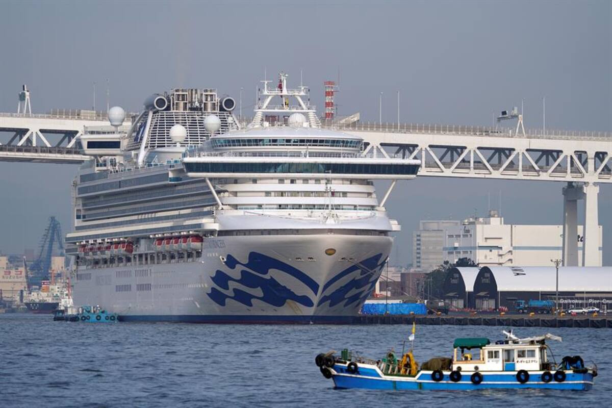 EU manda evacuar a ciudadanos en crucero de Japón