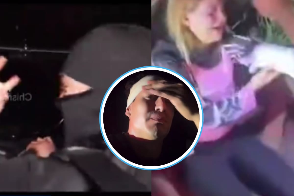 VIDEO: Así ocurrió el accidente de Suavecito, Lizeth Adamary y Rorro durante una transmisión en vivo