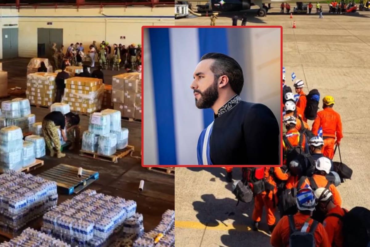 Reconocida aerolínea comercial mexicana lleva a personal de apoyo y rescate de El Salvador a Venezuela con un programa especial denominado “Avión Ayuda”