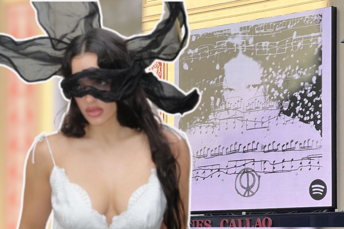 Rosalía comparte una enigmática partitura en las calles de Madrid, generando expectativa por su próximo álbum ¿Cómo suena?
