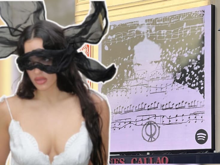 Rosalía comparte una enigmática partitura en las calles de Madrid, generando expectativa por su próximo álbum ¿Cómo suena?