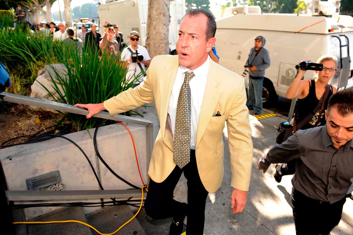 Michael Lohan, padre de la actriz estadounidense Lindsay Lohan. EFE/Paul Buck/Archivo