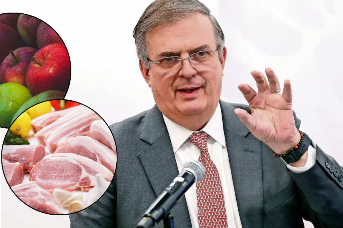 México mantiene investigaciones antidumping contra manzana y carne de cerdo de Estados Unidos; Ebrard aclara su compatibilidad con el T-MEC