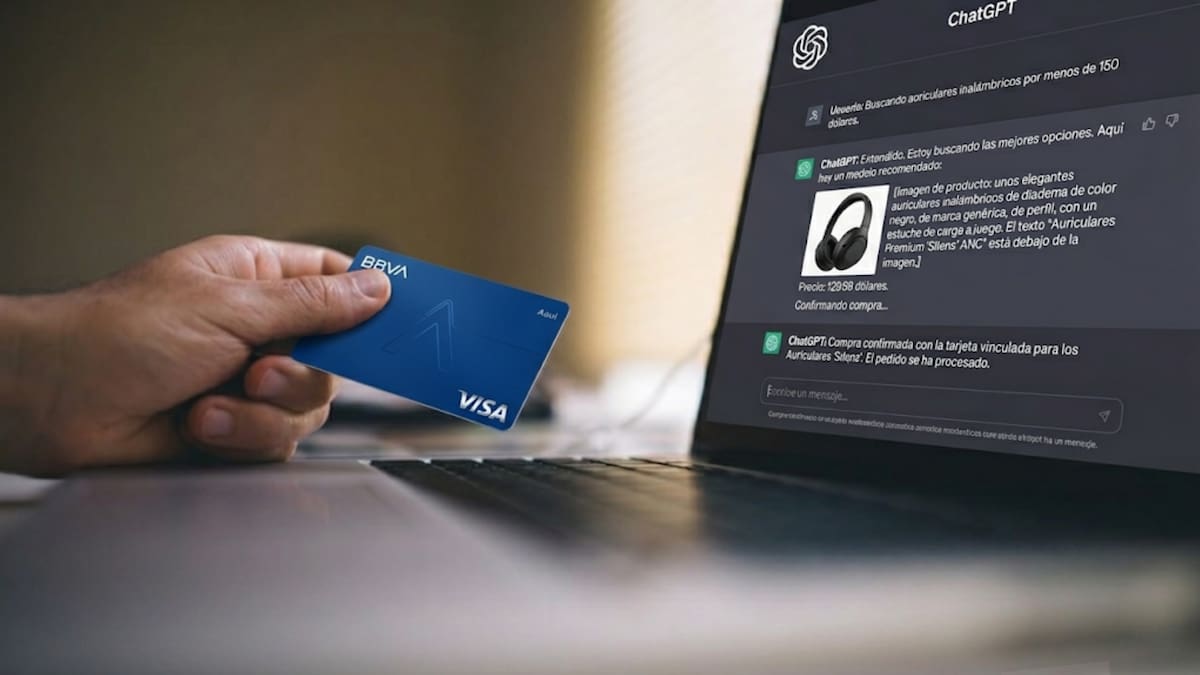 Visa habilita pagos a ChatGPT para que agentes de inteligencia artificial compren y paguen en nombre del usuario