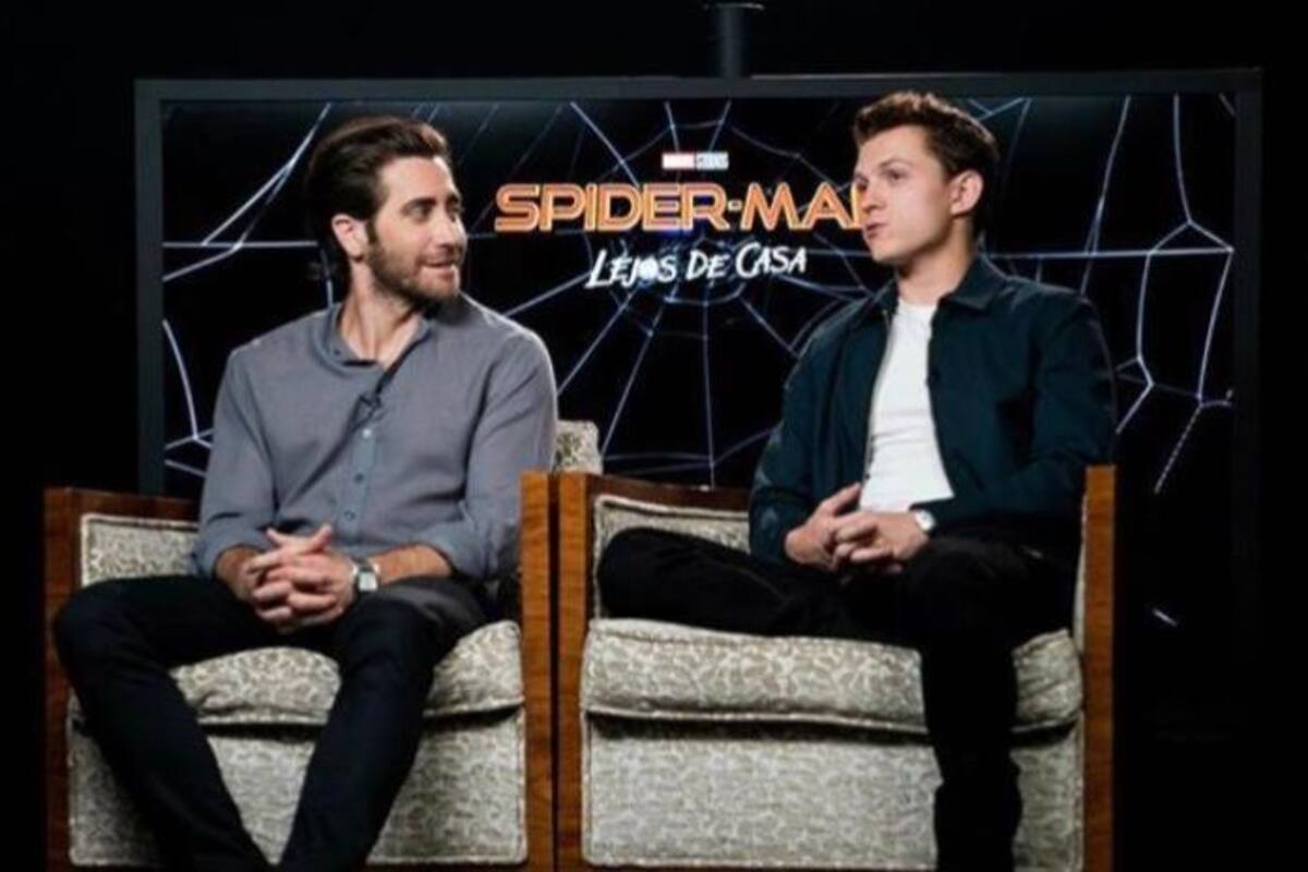 Enloquecen fans mexicanos con Tom Holland y Jake Gyllenhaal