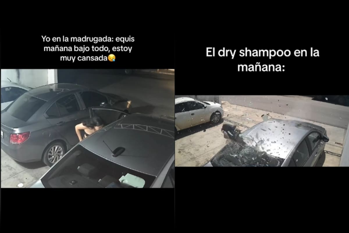 Joven comete el error de dejar un artículo de aerosol dentro de su coche: ¡terminó en una explosión!