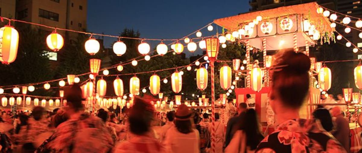 El festival de Obon en Japón. Foto: Nippon.com