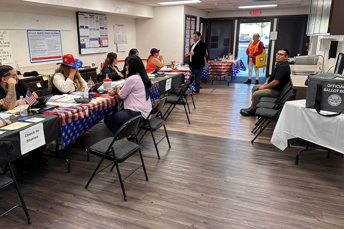 Elecciones EU: Centros de votación abren sin problemas en San Diego