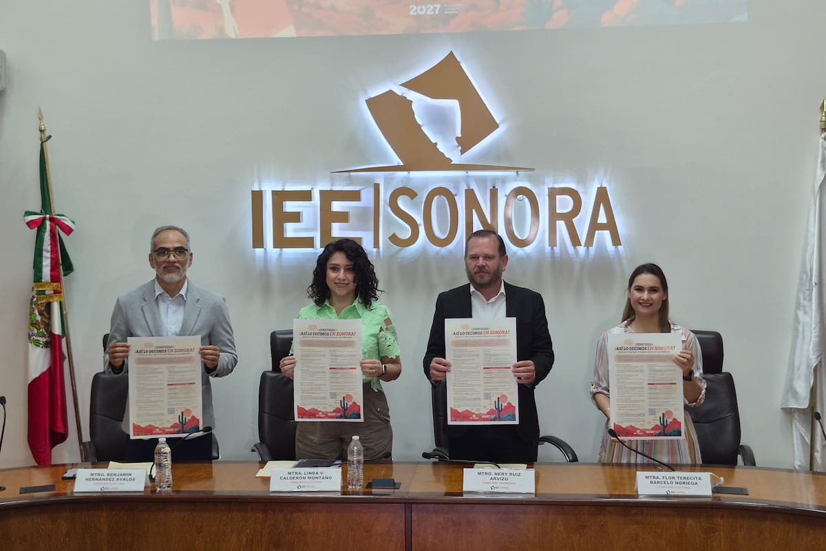 IEE Sonora invita a crear la frase que promoverá el voto durante el proceso electoral 2026-2027: requisitos y premios para participar en el concurso
