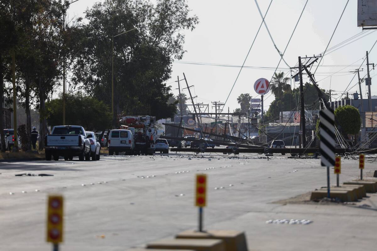 El tránsito se vio interrumpido en la zona.