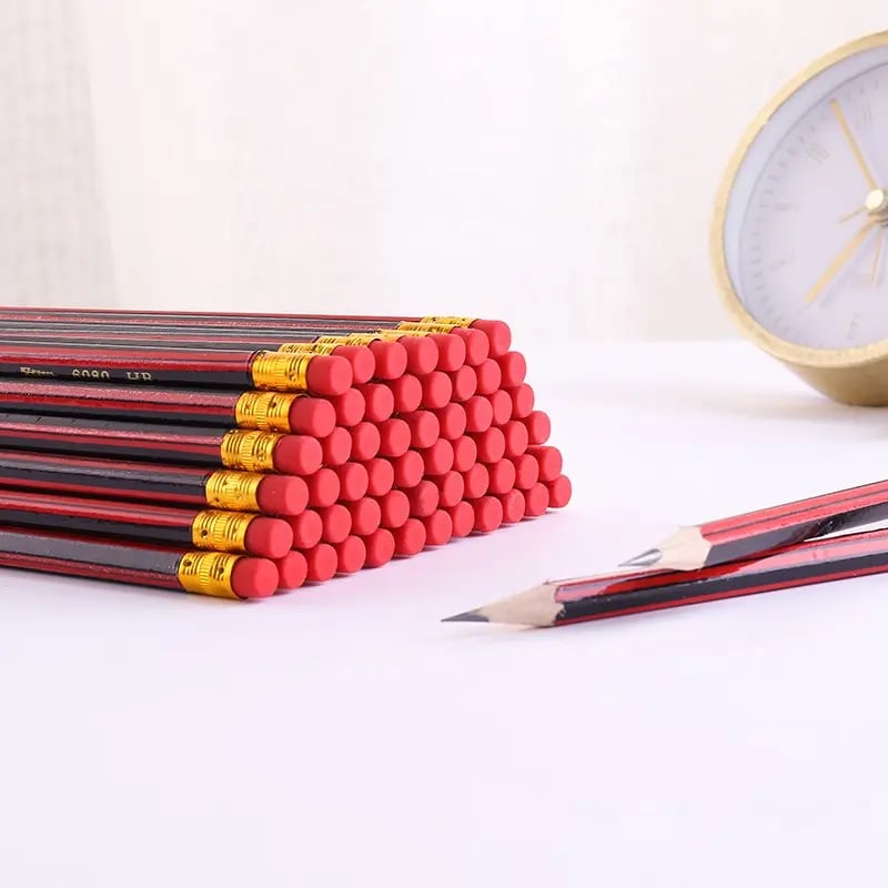 Paquete con 100 lápices de grafito graduación HB | Mercado Libre