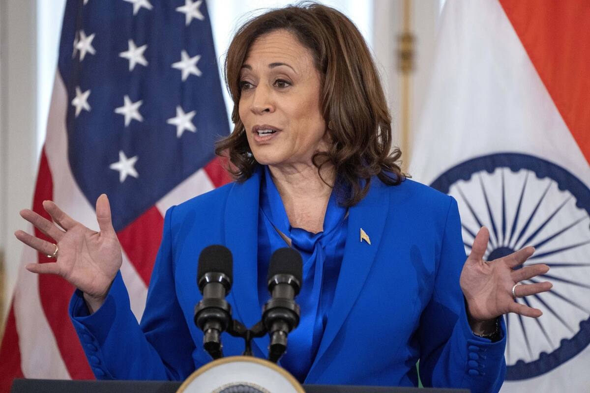 Kamala Harris. | Crédito: AP