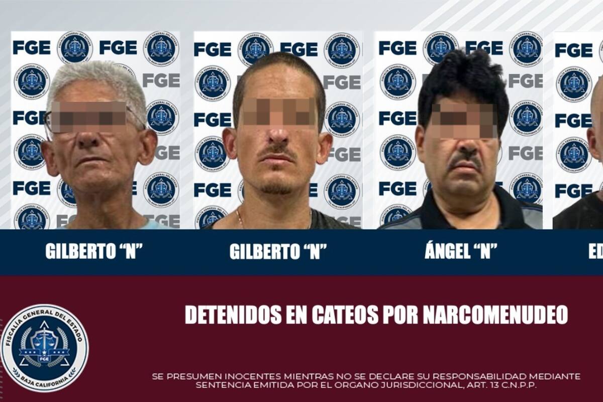 Policiaca Rosarito: detienen a cuatro durante cateos