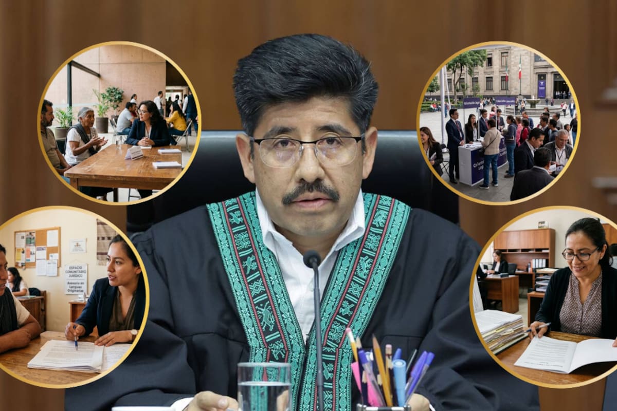 El presidente de la Suprema Corte plantea una justicia “auténticamente mexicana” con diálogo, comprensión y resoluciones más sencillas para acercar la institución a la población, incluso mediante lenguas indígenas
