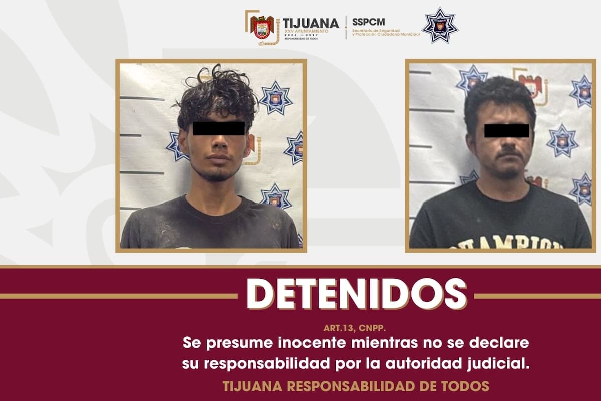 Detienen a dos por privación ilegal de un hombre