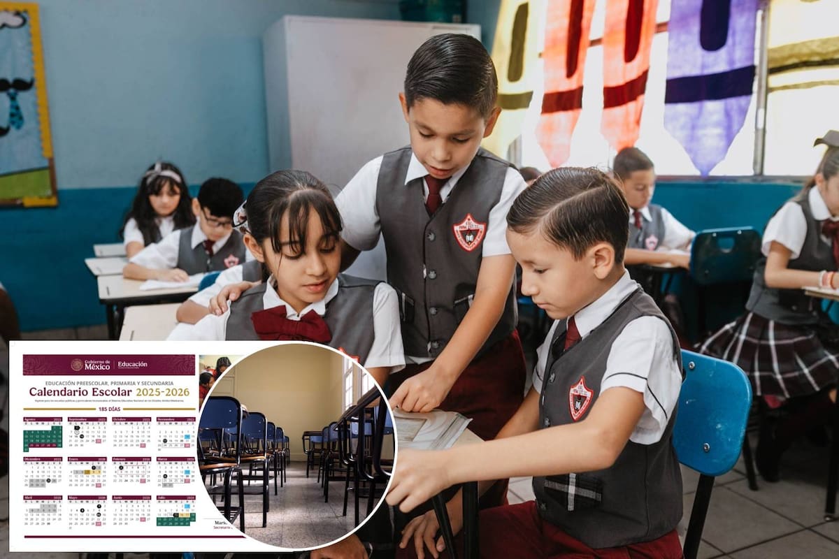 ¡Es oficial! SEP confirma el último puente del ciclo escolar 2025-2026 para esta fecha de junio, para alumnos de preescolar, primaria y secundaria