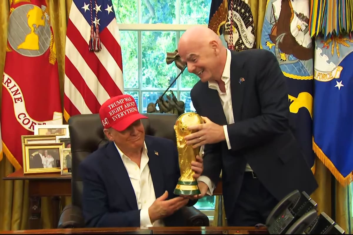Trump confirma junto a la FIFA que el sorteo del Mundial 2026 se realizará en Washington D.C.