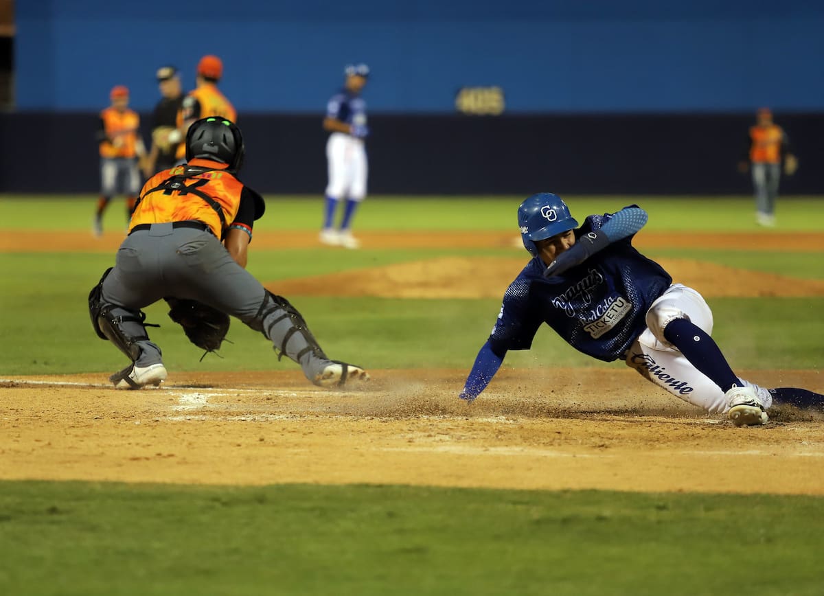 Naranjeros de Hermosillo y Yaquis de Obregón durante el Mexican Baseball Fiesta 2023. (Foto: Archivo GH)