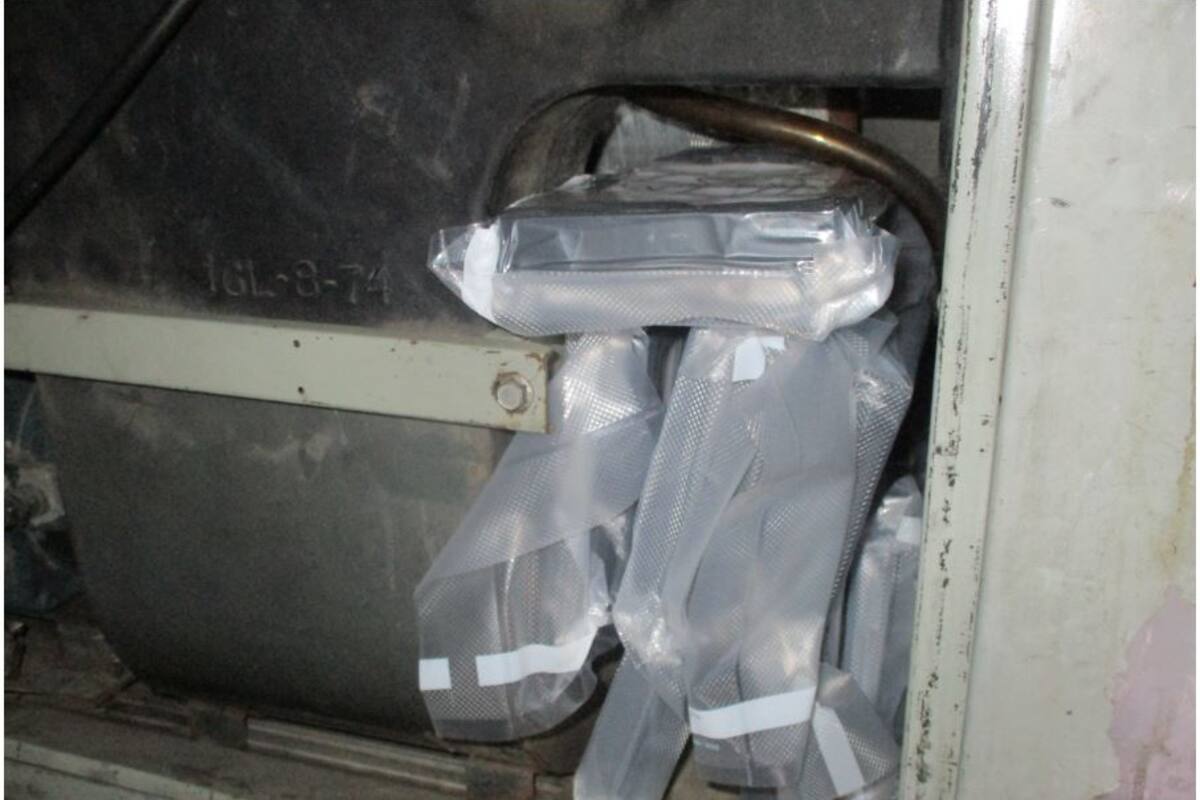 Decomiso millonario en autobús en garita de San Ysidro