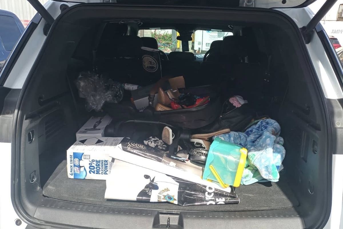 Encuentran 700 mil pastillas de fentanilo dentro de carro en Mexicali