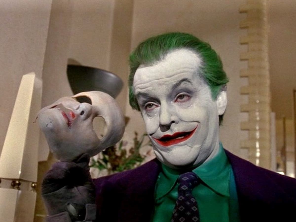 Jack Nicholson en 'Batman' (1989)