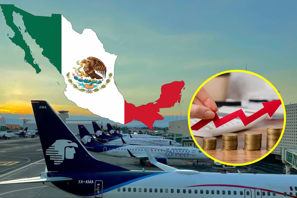 Viajar en avión será más costoso y Aeroméxico es el primero en anunciar el ajuste gradual de tarifas, por conflicto en Medio Oriente