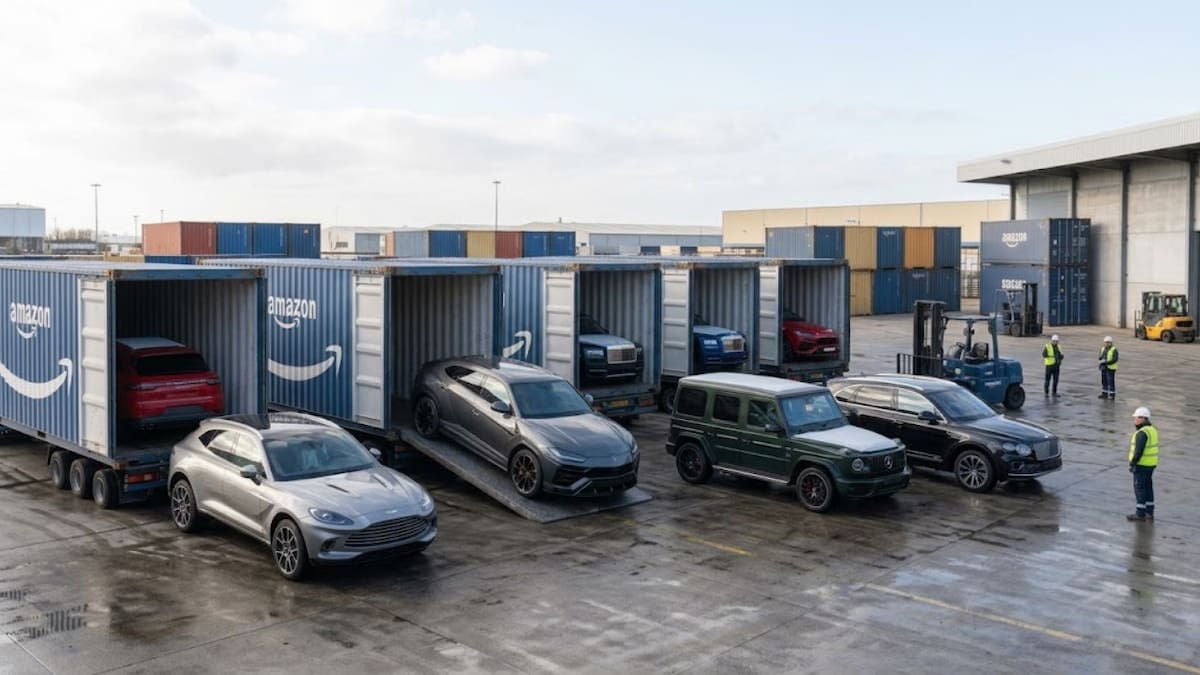 El Lamborghini Urus, el Porsche Panamera y el Tesla Model X fueron algunos de los vehículos adquiridos con recursos obtenidos mediante el fraude contra Amazon por más de 9.4 millones de dólares.