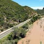 Huracán Polo en Sonora: Junta de Caminos despliega a más de 200 trabajadores para atender emergencias en carreteras para atender posibles derrumbes y crecidas de arroyos