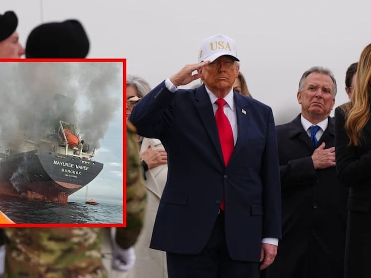 Trump rechaza ceder a un alto el fuego inmediato con Irán y ahora pide a potencias como China, Francia y Reino Unido enviar buques de guerra al estrecho de Ormuz