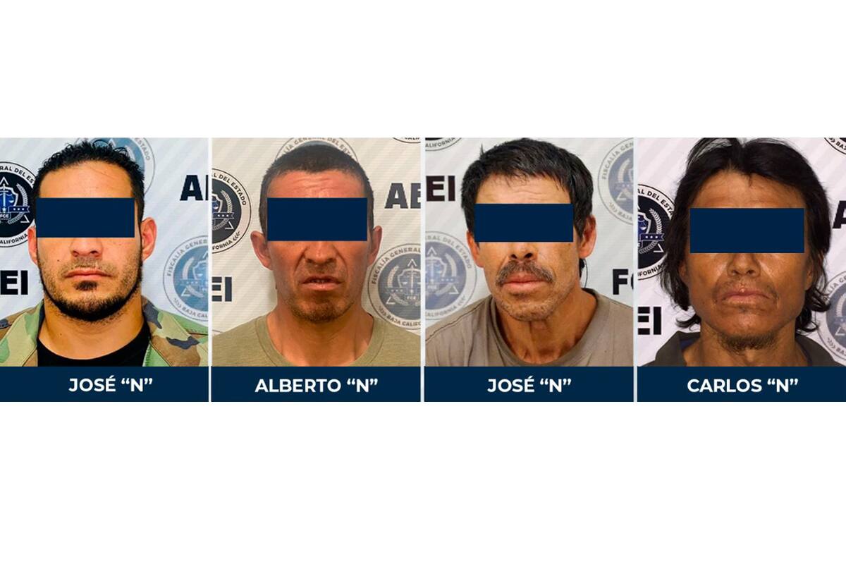 Detienen en Tijuana a cuatro individuos por narcomenudeo