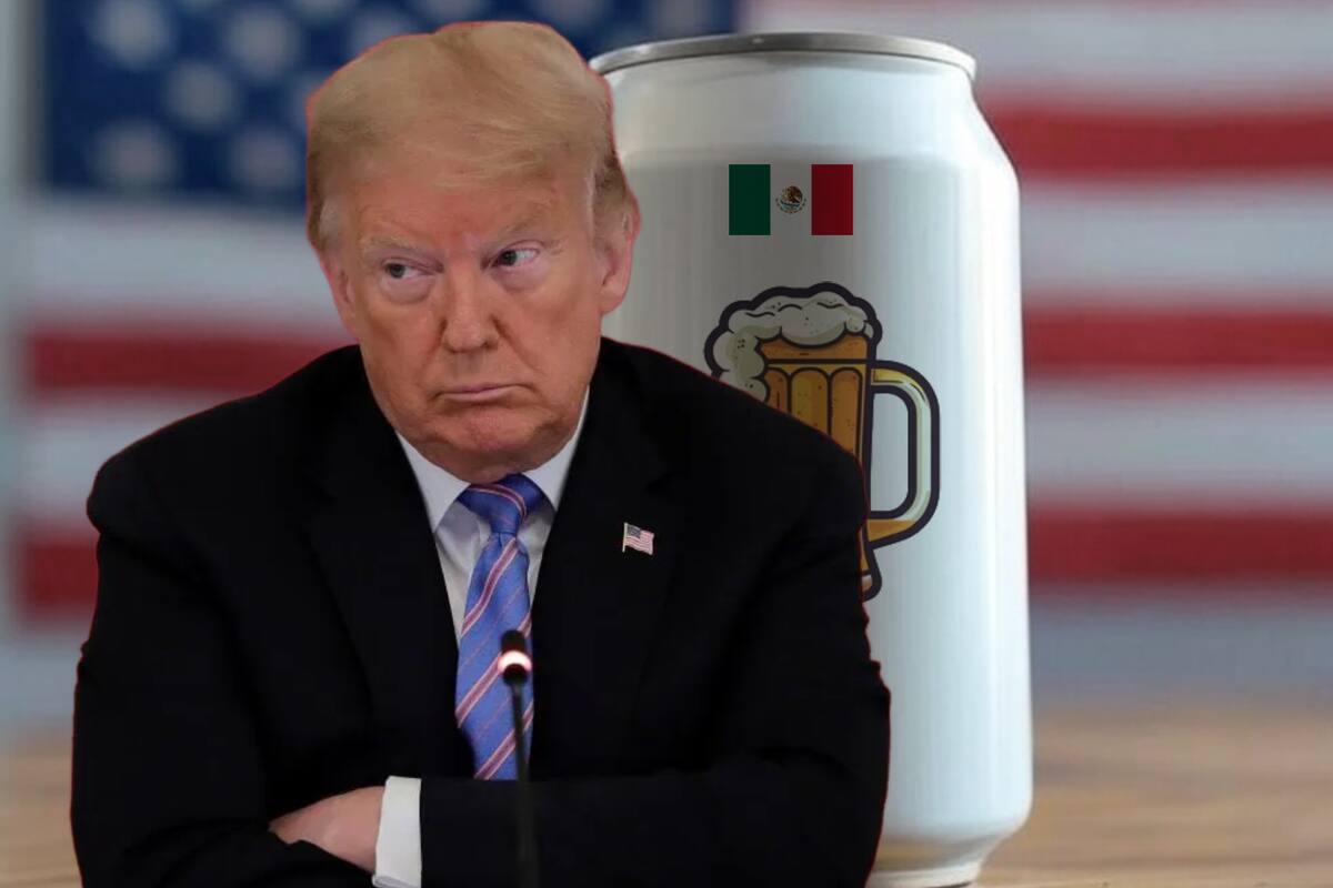 Trump se va contra la cerveza con arancel de 25% a todas las bebidas enlatadas e importadas de este tipo y latas de aluminio vacías