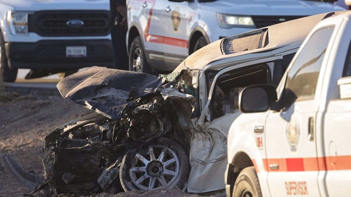 Choque frontal deja un muerto y un herido grave en la carretera a islas agrarias