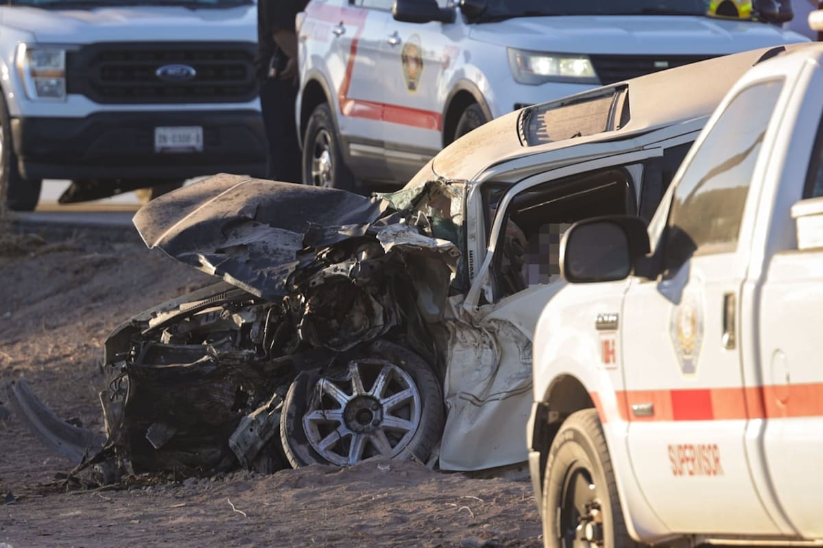 Choque frontal deja un muerto y un herido grave en la carretera a islas agrarias