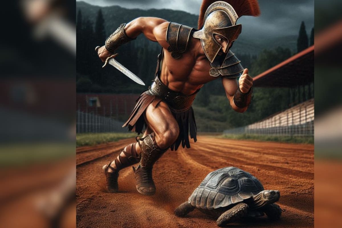 Esta es la curiosa paradoja de Zenón sobre el movimiento: la carrera de Aquiles y la tortuga