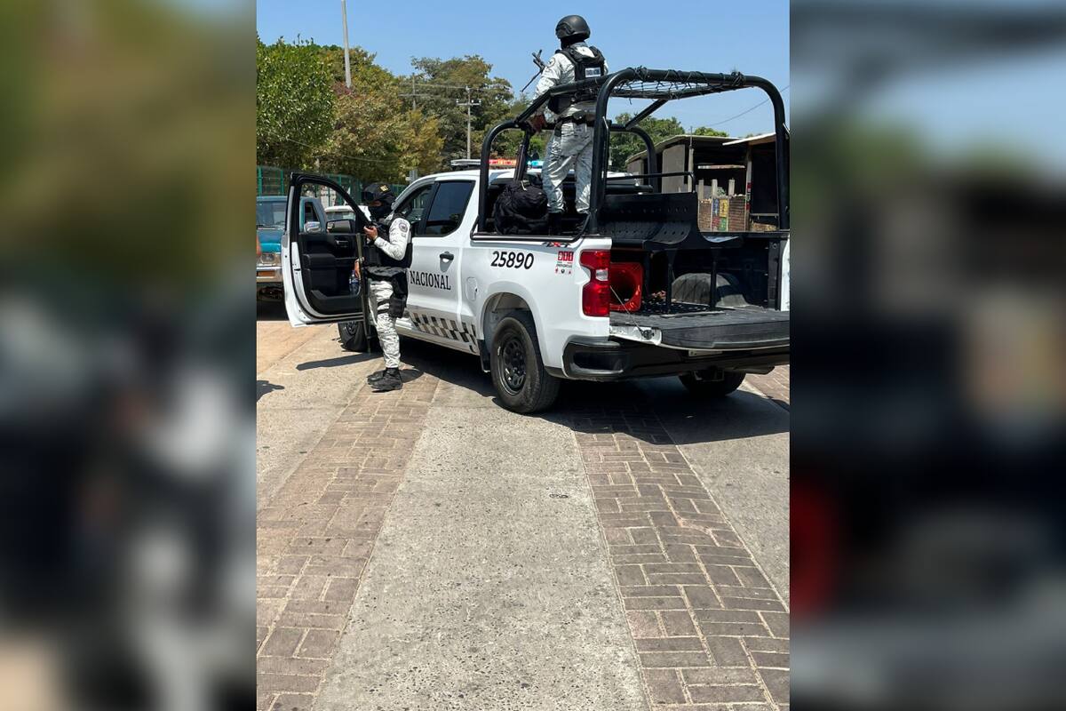 Guardia Nacional abre fuego contra militantes del PRI
