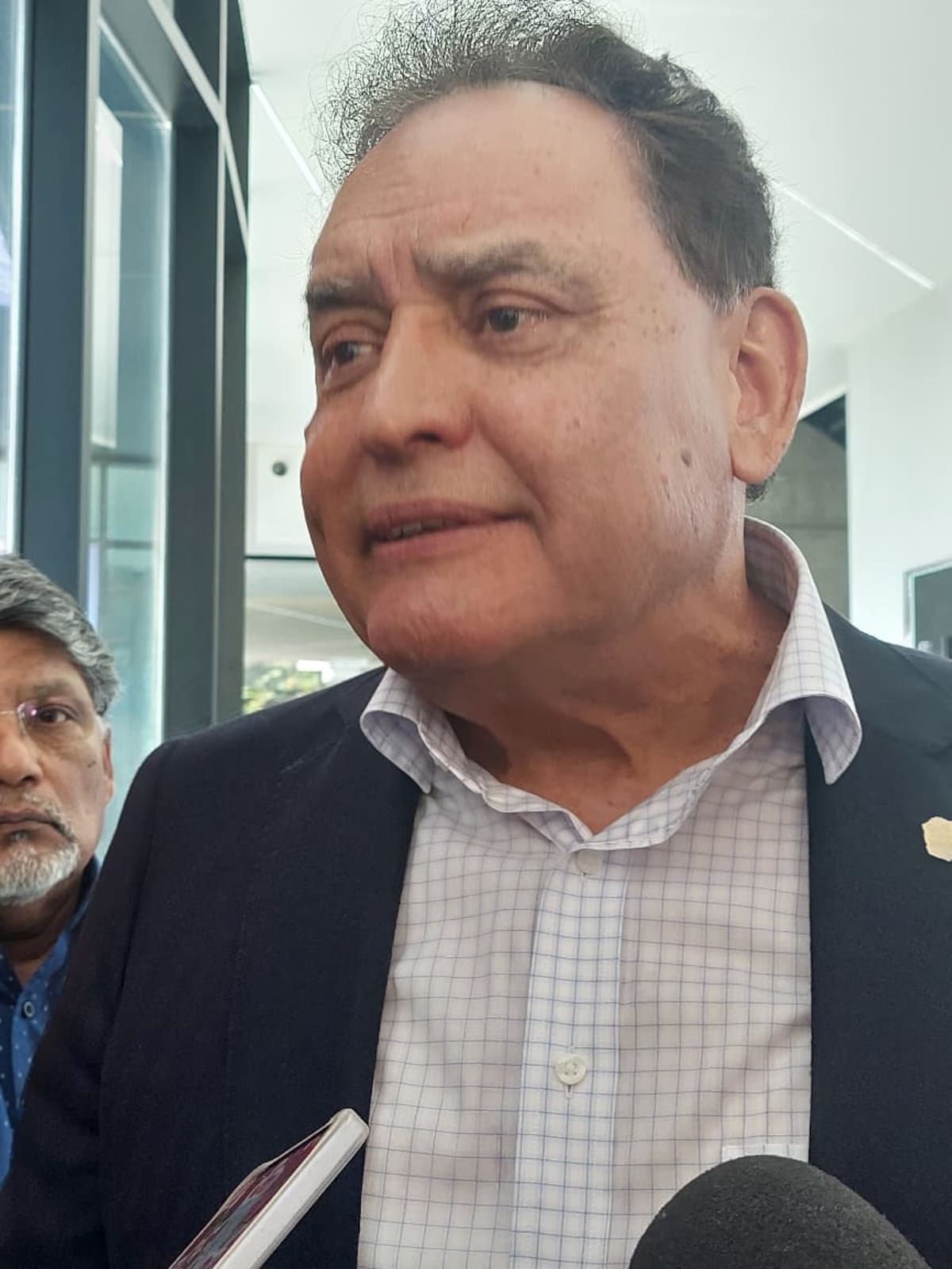 Secretario estatal de Salud, José Adrián Medina Amarillas. | Foto: Khennia Reyes