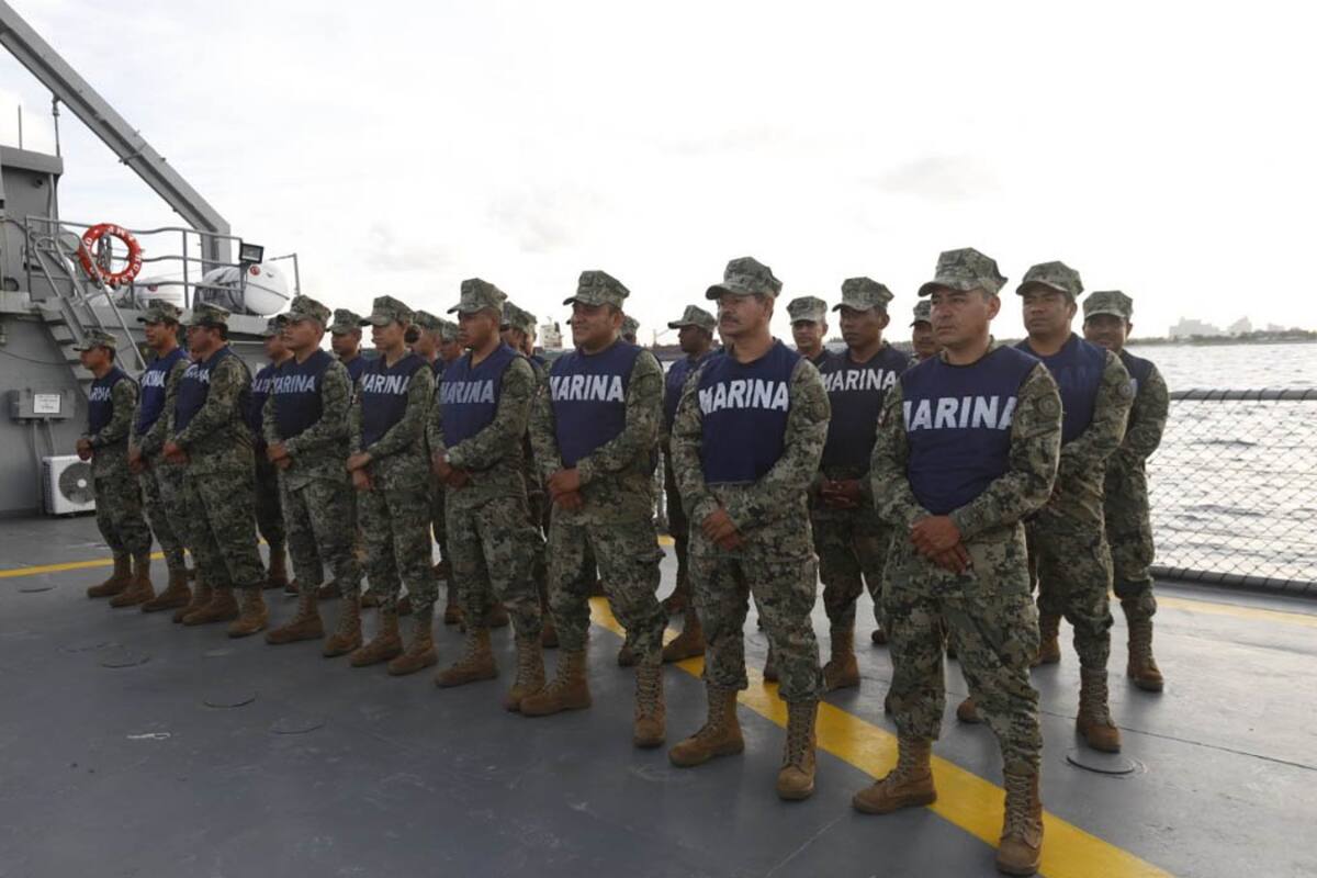 Crece 33% porcentaje de enlistados en la marina para combatir al narco