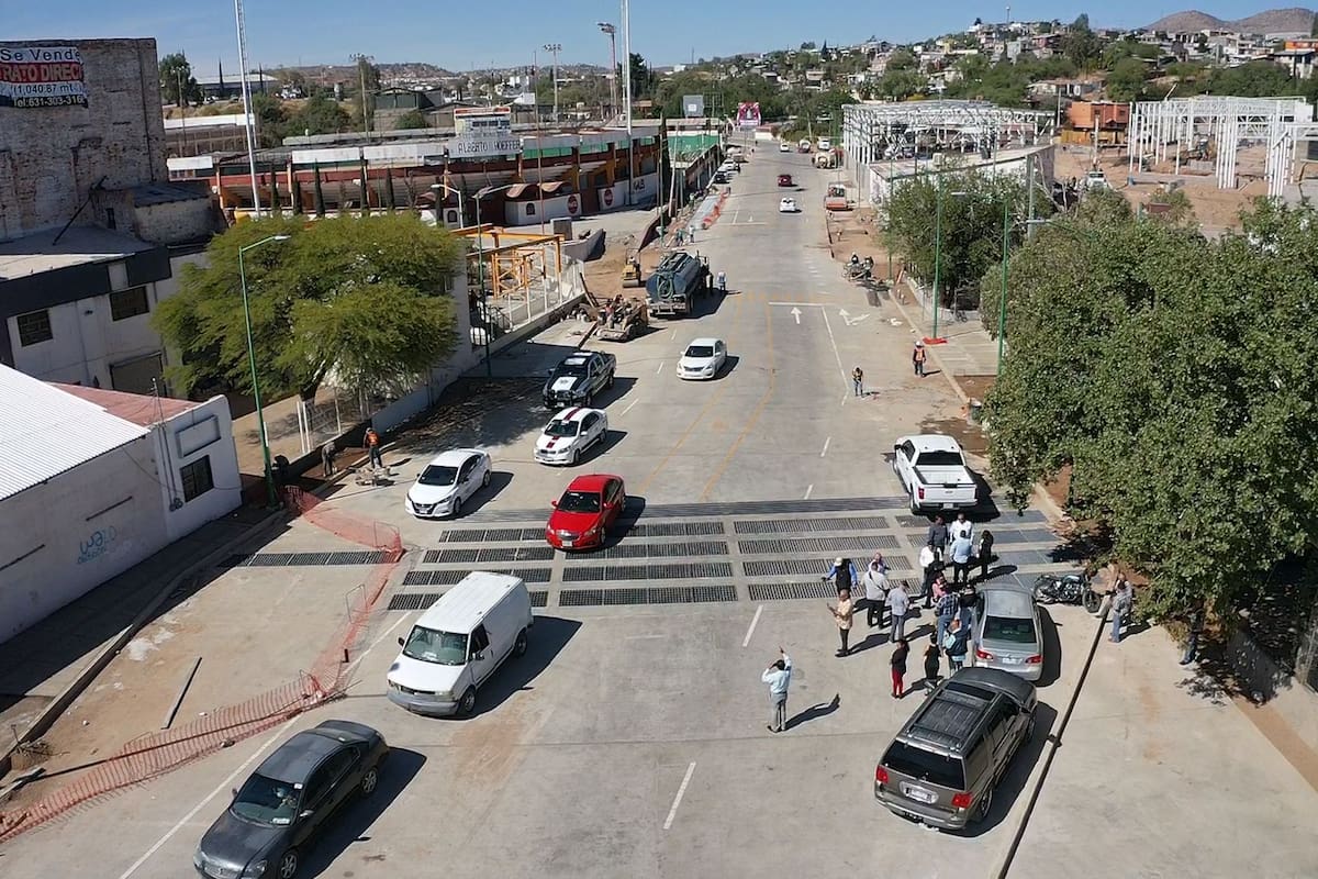 Reabren un carril de la avenida Tecnológico en Nogales: ¿en qué sentido podrán circular los automovilistas?