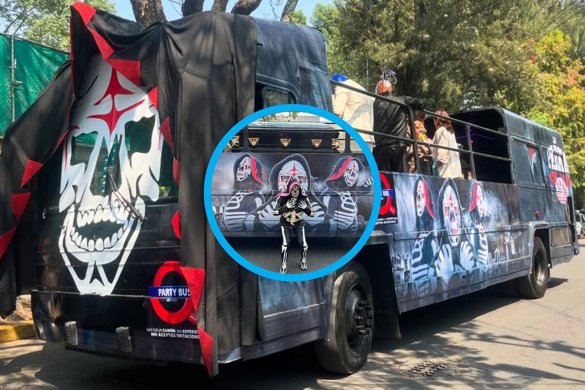 ¿Te acuerdas de La Parka? ¡Volvió!... en forma de autobús