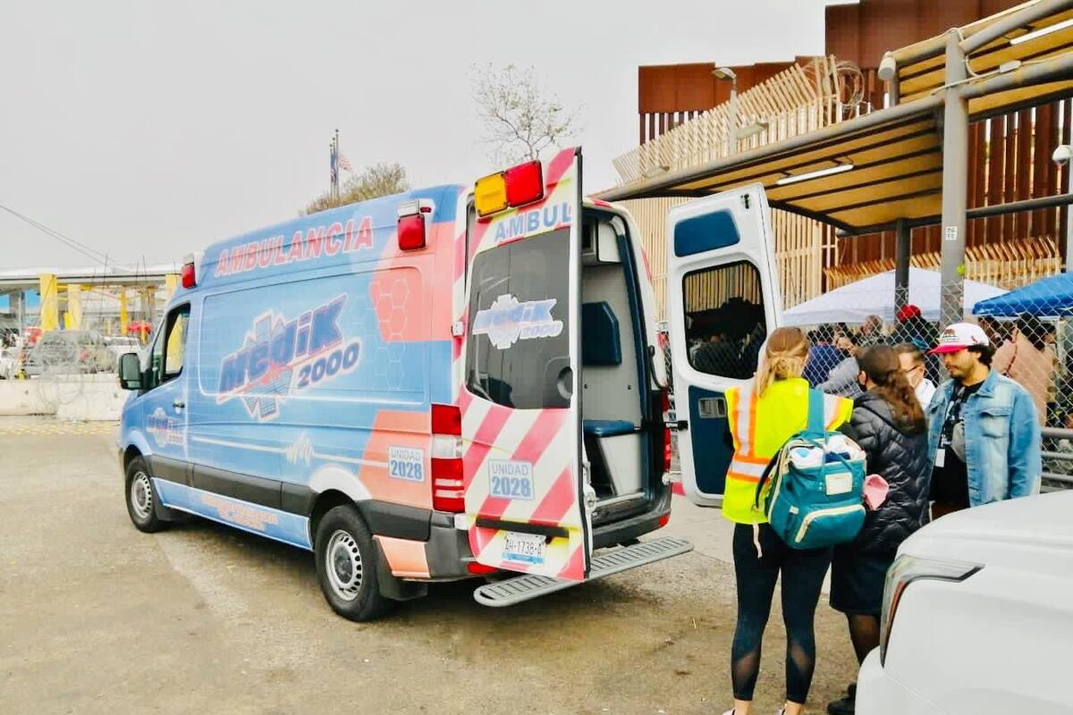 Auxilia Medik 2000 a bebé ucraniana en Tijuana